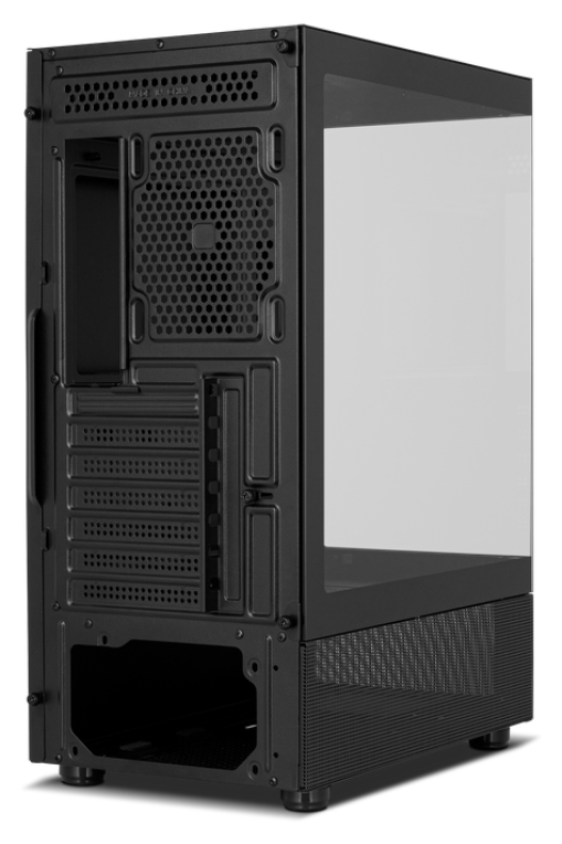CAJA NOX HUMMER VISION SEMITORRE COMPACTA NEGRA,USB3.0 - detalle