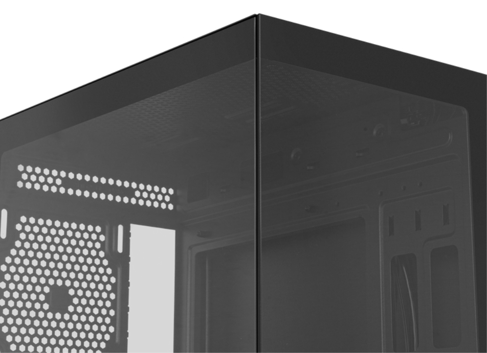 CAJA NOX HUMMER VISION SEMITORRE COMPACTA NEGRA,USB3.0 - detalle