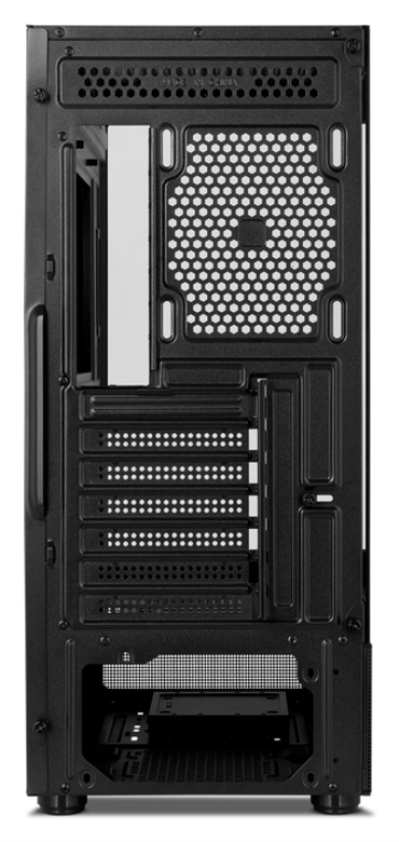 CAJA NOX HUMMER VISION SEMITORRE COMPACTA NEGRA,USB3.0 - detalle