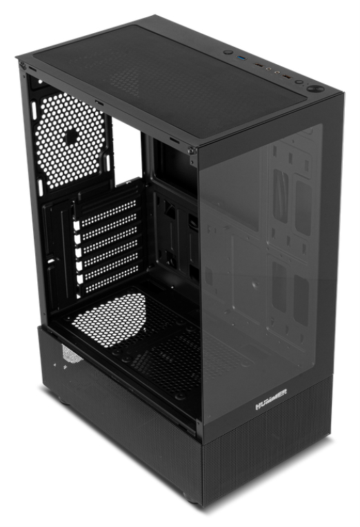 CAJA NOX HUMMER VISION SEMITORRE COMPACTA NEGRA,USB3.0 - detalle