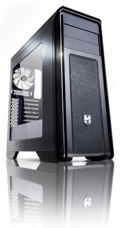 CAJA NOX HUMMER ZX ATX 2XUSB3.0 2XUSB2.0 NEGRO - detalle