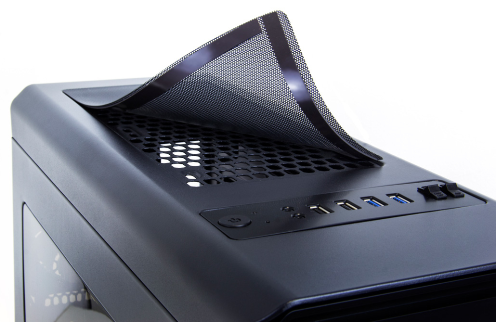 CAJA NOX HUMMER ZX ATX 2XUSB3.0 2XUSB2.0 NEGRO - detalle