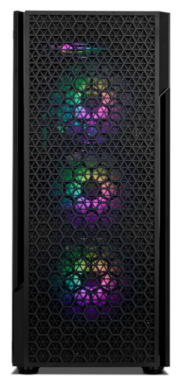 CAJA NOX INFINITY BETA SEMITORRE ATX AIRFLOW ARGB RAINBOW - detalle