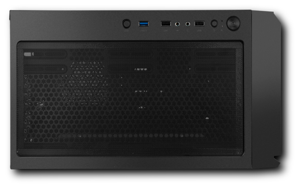 CAJA NOX INFINITY BETA SEMITORRE ATX AIRFLOW ARGB RAINBOW - detalle