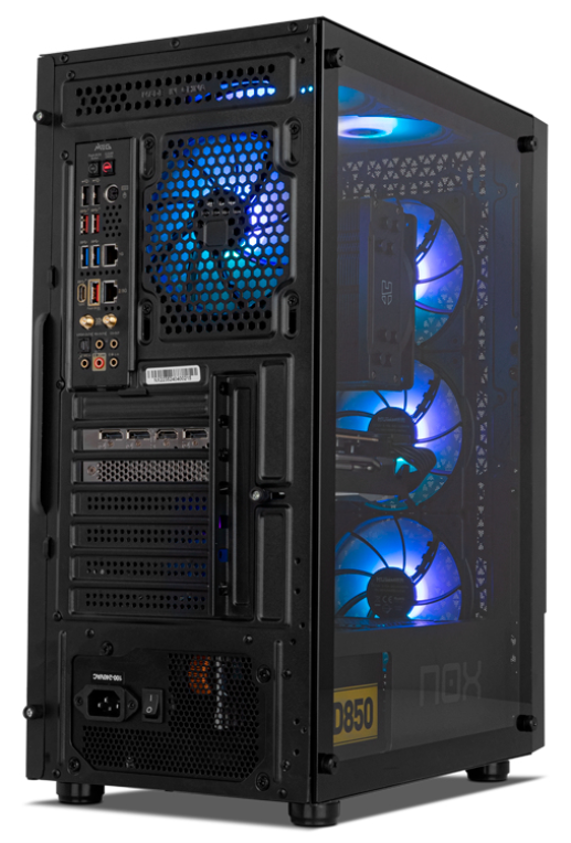 CAJA NOX INFINITY BETA SEMITORRE ATX AIRFLOW ARGB RAINBOW - detalle