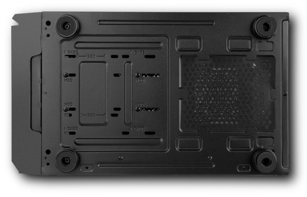 CAJA NOX INFINITY BETA SEMITORRE ATX AIRFLOW ARGB RAINBOW - detalle
