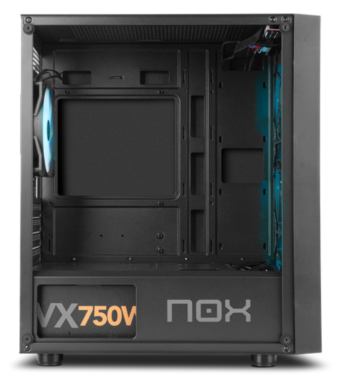 CAJA NOX INFINITY EPSILON RGB M-ATX CHASSIS MINITORRE NEGRO - detalle