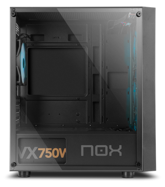 CAJA NOX INFINITY EPSILON RGB M-ATX CHASSIS MINITORRE NEGRO - detalle