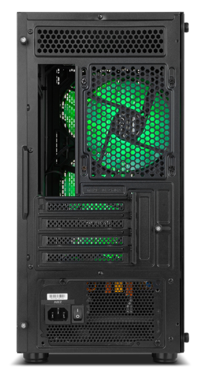CAJA NOX INFINITY EPSILON RGB M-ATX CHASSIS MINITORRE NEGRO - detalle