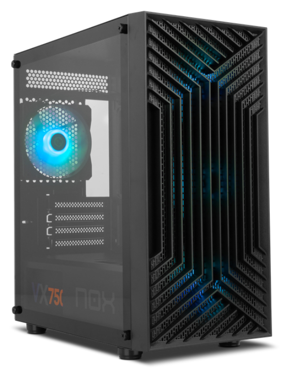 CAJA NOX INFINITY EPSILON RGB M-ATX CHASSIS MINITORRE NEGRO
