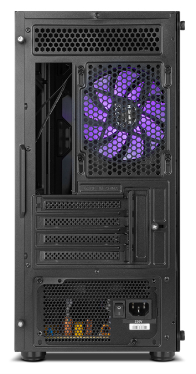 CAJA NOX INFINITY RGB M-ATX CHASSIS MINITORRE NEGRO - detalle