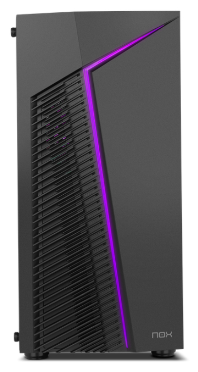 CAJA NOX INFINITY RGB M-ATX CHASSIS MINITORRE NEGRO - detalle