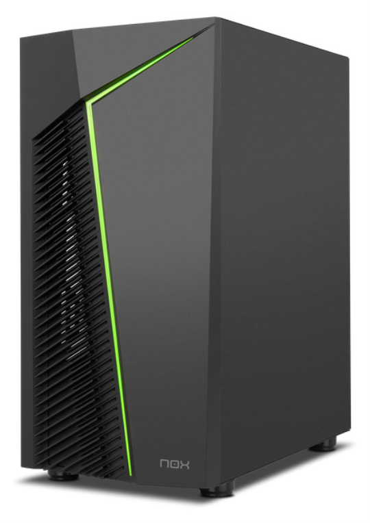 CAJA NOX INFINITY RGB M-ATX CHASSIS MINITORRE NEGRO - detalle