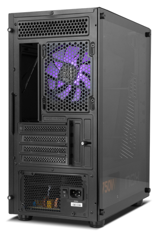 CAJA NOX INFINITY RGB M-ATX CHASSIS MINITORRE NEGRO - detalle