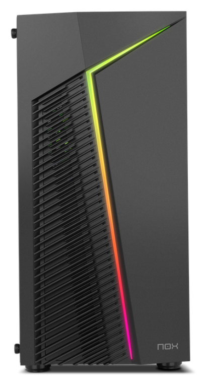 CAJA NOX INFINITY RGB M-ATX CHASSIS MINITORRE NEGRO - detalle