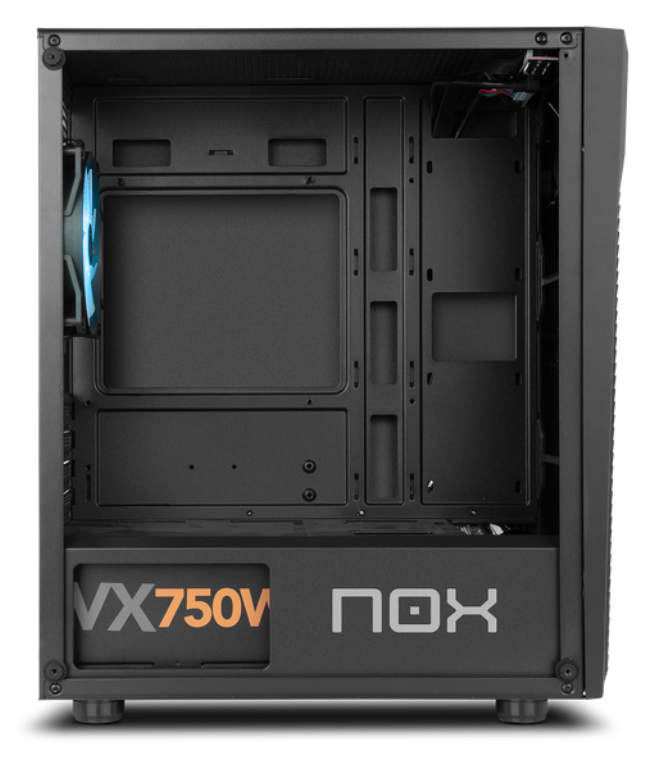 CAJA NOX INFINITY RGB M-ATX CHASSIS MINITORRE NEGRO - detalle