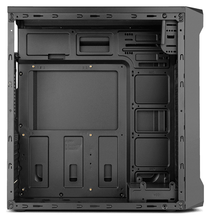CAJA NOX KORE ATX 1XUSB3.0 2XUSB2.0 NEGRO - detalle
