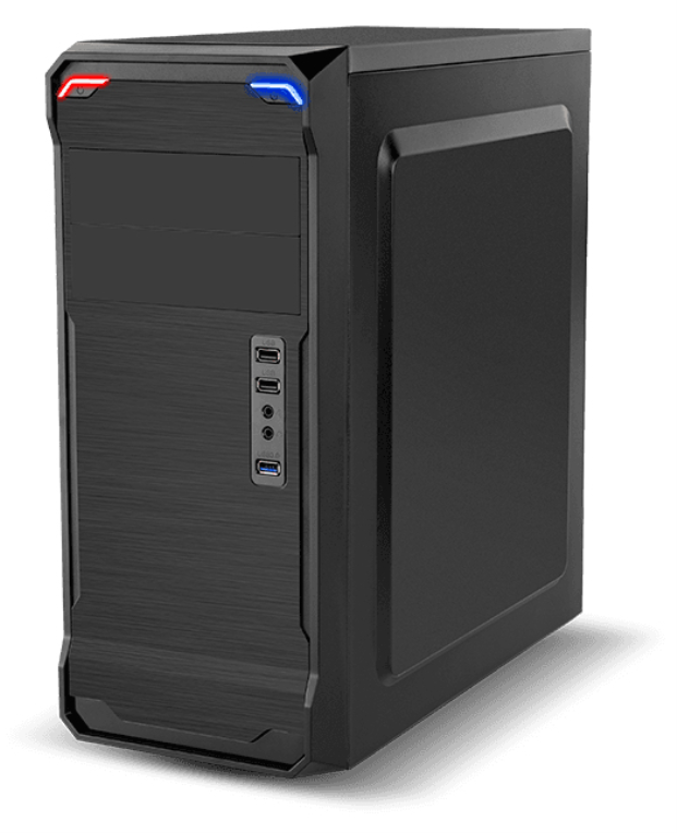 CAJA NOX KORE ATX 1XUSB3.0 2XUSB2.0 NEGRO - detalle