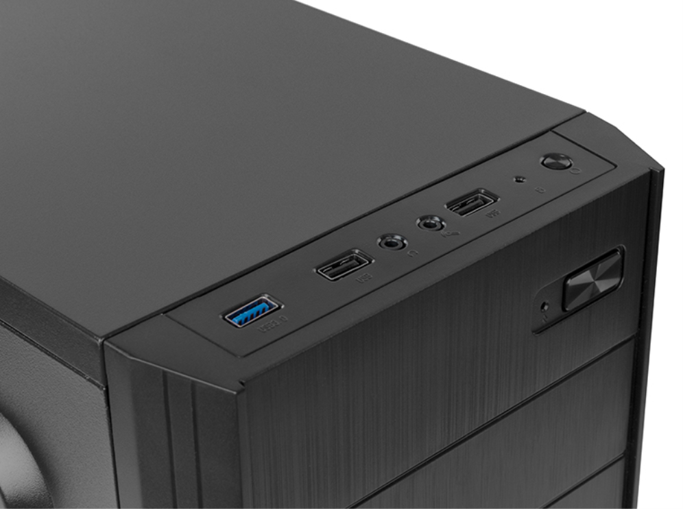 CAJA NOX LITE010 ATX 1XUSB3.0 2XUSB2.0 500W NEGRO - detalle