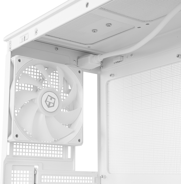 CAJA NOX MICRO ATX HUMMER REFRESH 2XUSB3.0 SIN FUENTE BLANCO - detalle
