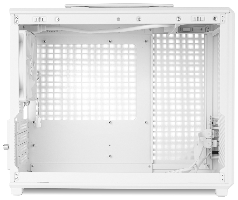 CAJA NOX MICRO ATX HUMMER REFRESH 2XUSB3.0 SIN FUENTE BLANCO - detalle