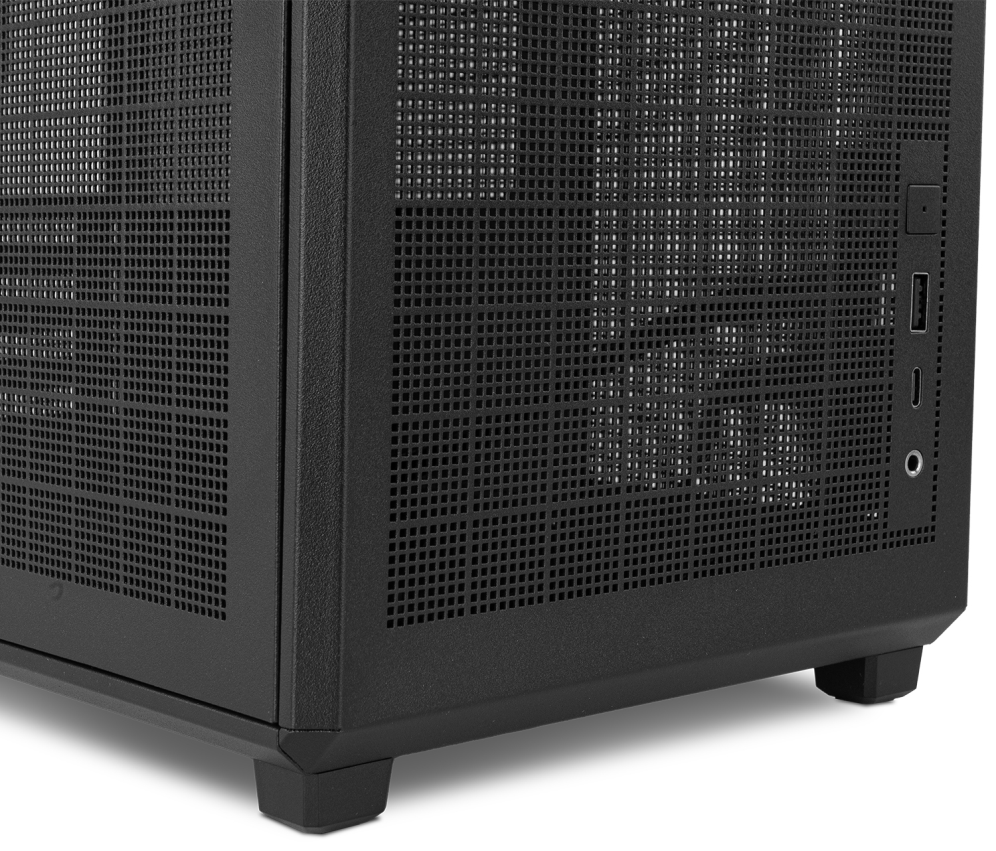 CAJA NOX MICRO ATX HUMMER REFRESH 2XUSB3.0 SIN FUENTE NEGRO - detalle
