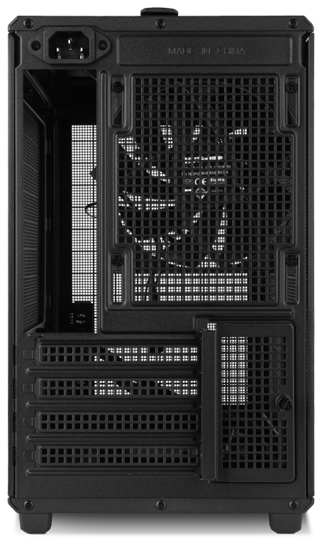 CAJA NOX MICRO ATX HUMMER REFRESH 2XUSB3.0 SIN FUENTE NEGRO - detalle