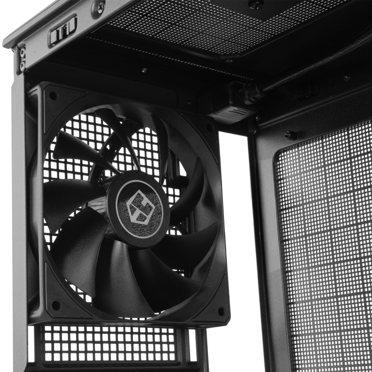 CAJA NOX MICRO ATX HUMMER REFRESH 2XUSB3.0 SIN FUENTE NEGRO - detalle
