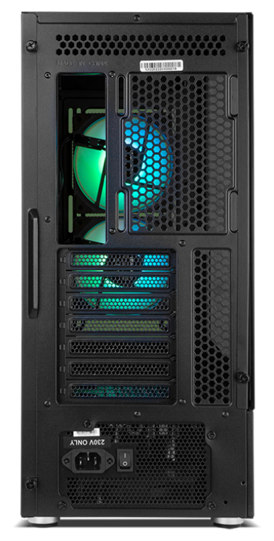 CAJA NOX Semitorre ARGB ATX Nox Hummer Nemesis Negra - detalle