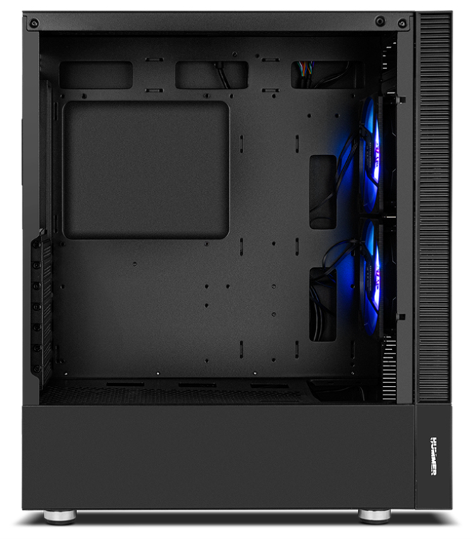 CAJA NOX Semitorre ARGB ATX Nox Hummer Nemesis Negra - detalle