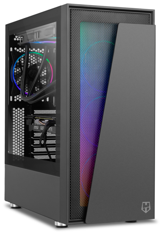 CAJA NOX SEMITORRE ATX HUMMER BLASTER - detalle