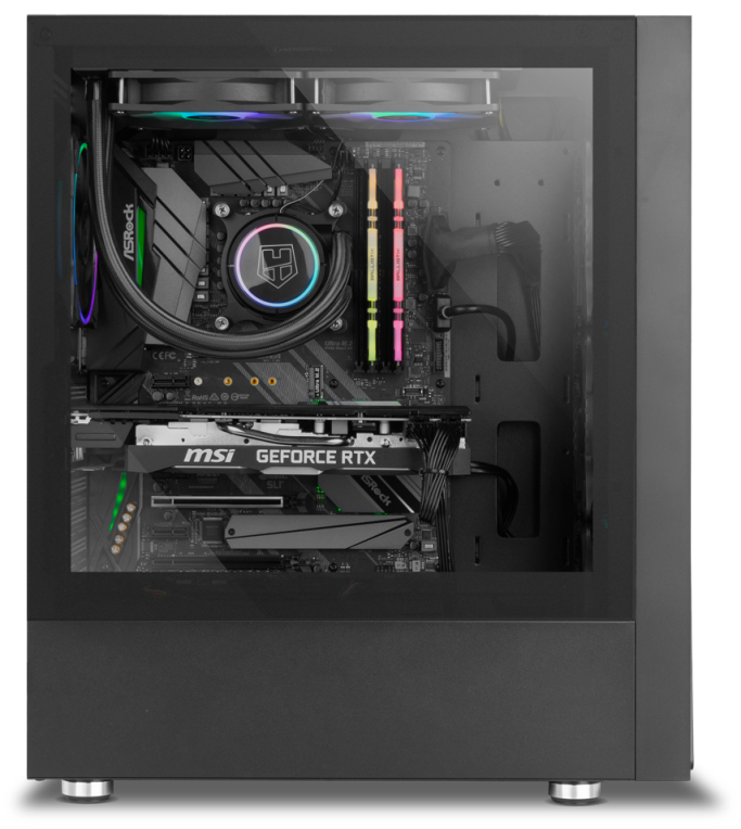 CAJA NOX SEMITORRE ATX HUMMER BLASTER - detalle