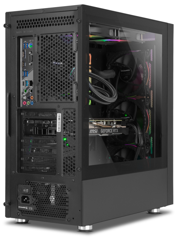 CAJA NOX SEMITORRE ATX HUMMER BLASTER - detalle