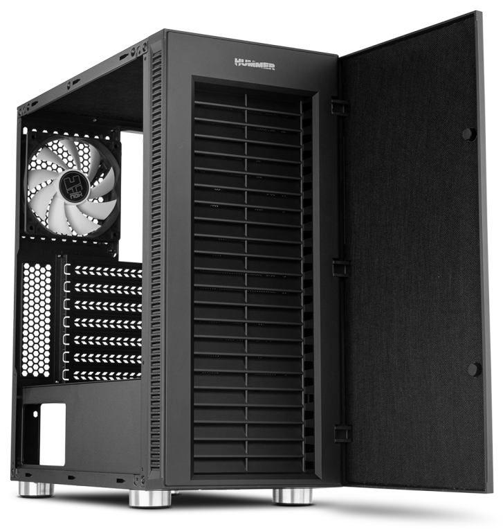 CAJA NOX SEMITORRE ATX HUMMER VOID SILENT OPTIMIZED - detalle