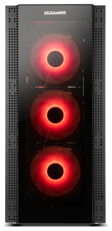 CAJA NOX Semitorre E-ATX Hummer Horus ARGB Cristal templado - detalle