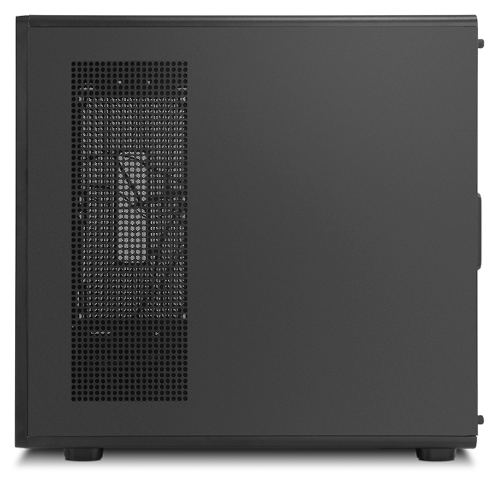 CAJA NOX SEMITORRE HYPERFLOW HUMMER AERO ARGB NEGRO USB 3.0 TYPE C x4 Vent. 140mm SOPORTE GRAFICA IN - detalle