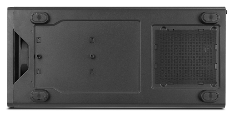 CAJA NOX SEMITORRE HYPERFLOW HUMMER AERO ARGB NEGRO USB 3.0 TYPE C x4 Vent. 140mm SOPORTE GRAFICA IN - detalle