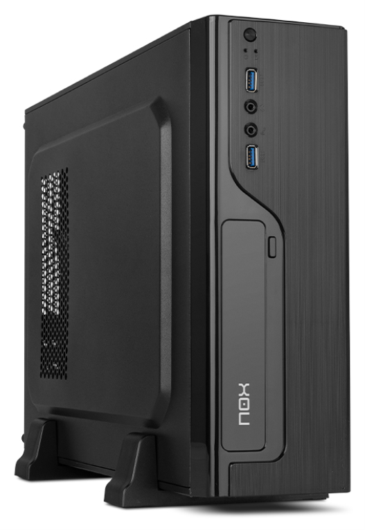 CAJA NOX SLIM CON FUENTE 500W M-ATX LITE070