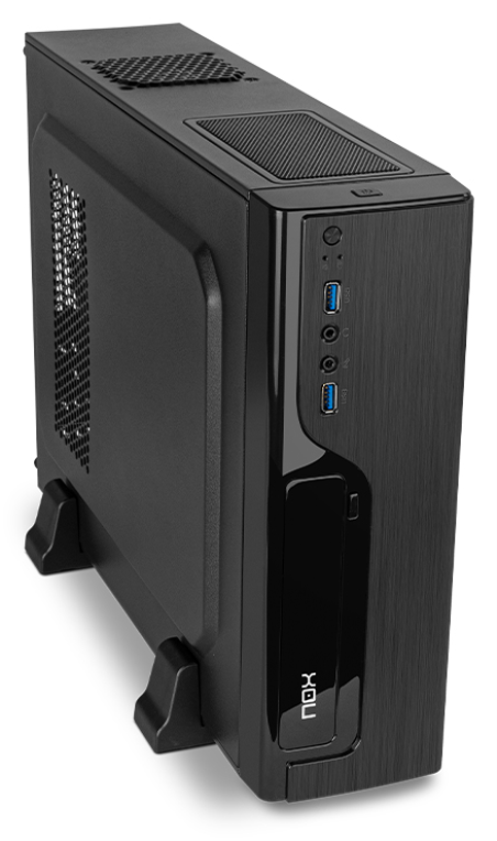 CAJA NOX SLIM CON FUENTE 500W M-ATX LITE070 - detalle