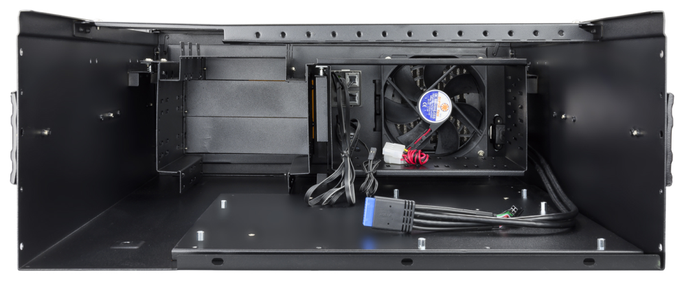 CAJA RACK IPC TOOQ 406N 19" ATX USB 3,0,ACERO,SIN FUENTE,CON LLAVE - detalle