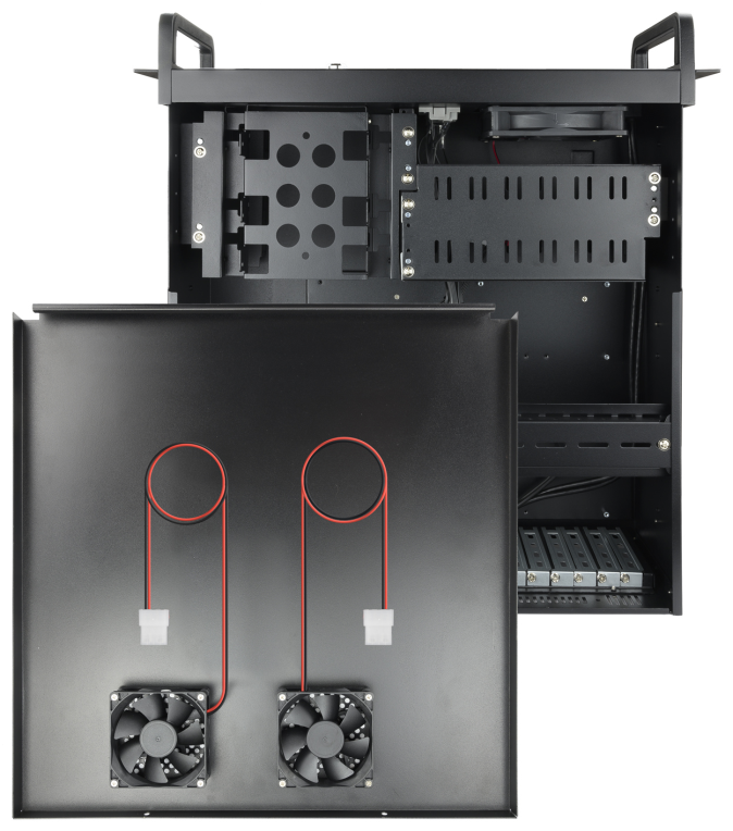 CAJA RACK IPC TOOQ 406N 19" ATX USB 3,0,ACERO,SIN FUENTE,CON LLAVE - detalle