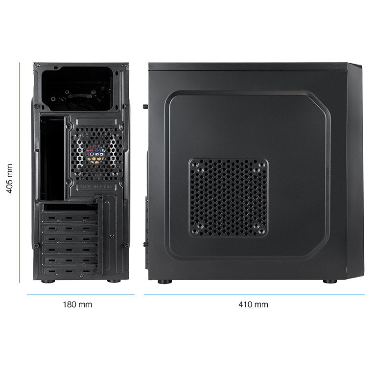 CAJA SEMITORRE ATX TQC-5701U3C-B USB3.0 - detalle