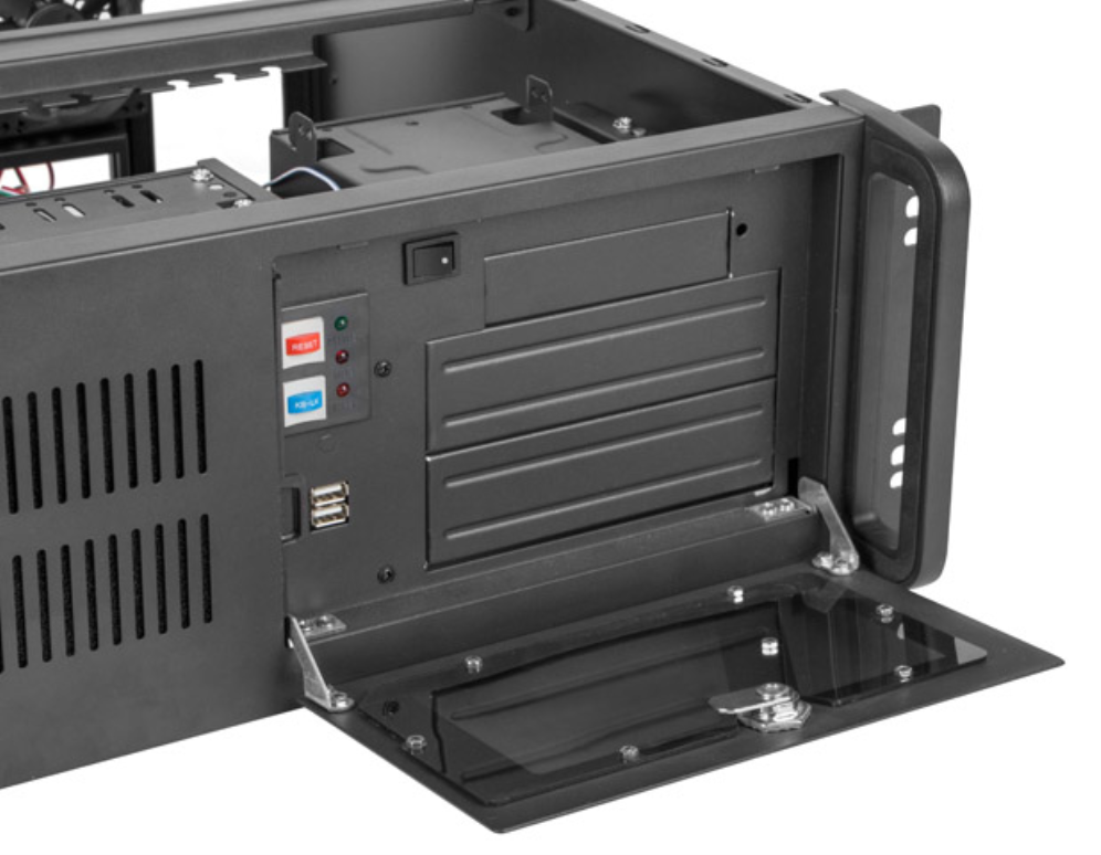 CAJA SERVIDOR LANBERG ATX 450/10 19"/4U - detalle