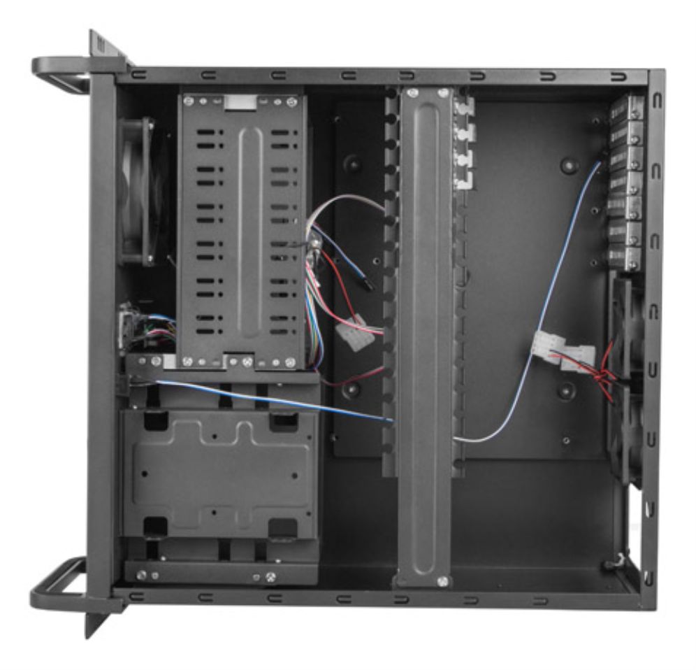 CAJA SERVIDOR LANBERG ATX 450/10 19"/4U - detalle
