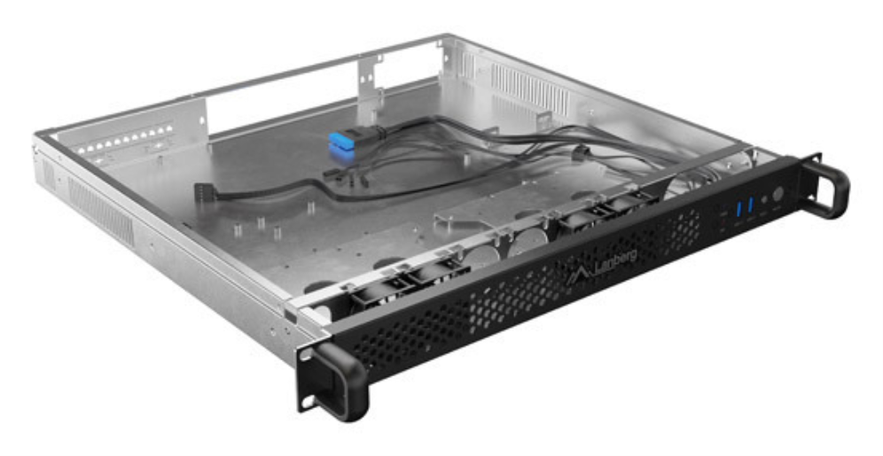 CAJA SERVIDOR LANBERG ATX PARA RACK 19''? 1U 420/10 2XUSB 3.0, 4 VENTILADORES - detalle