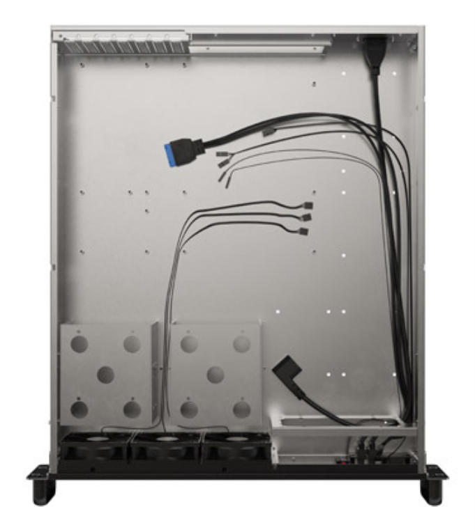 CAJA SERVIDOR LANBERG ATX PARA RACK 19" 2U 520/12 2XUSB 3.0, 3XVENTILADORES - detalle