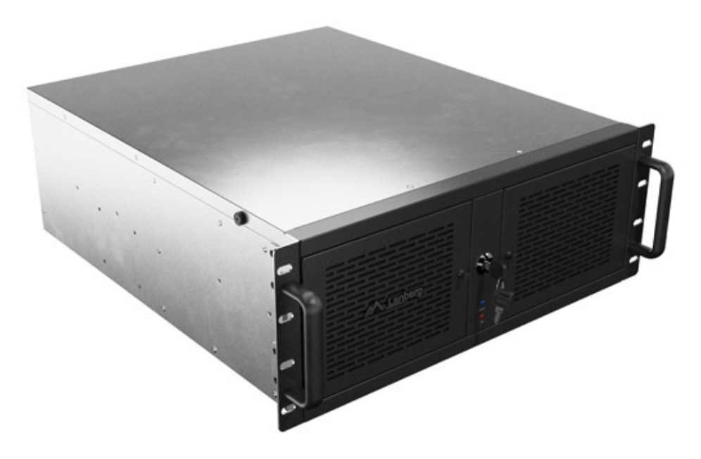 CAJA SERVIDOR LANBERG ATX PARA RACK 19" 4U 520/12 2XUSB 3.0, 5XVENTILADORES
