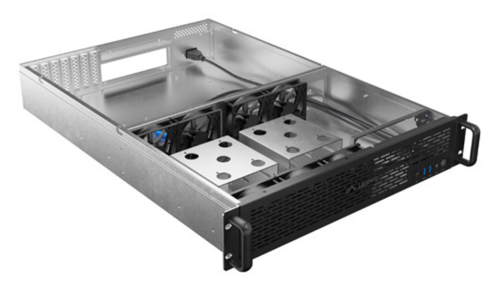 CAJA SERVIDOR LANBERG E-ATX PARA RACK 19" 2U 650/12 2XUSB 3.0, 7XVENTILADORES - detalle