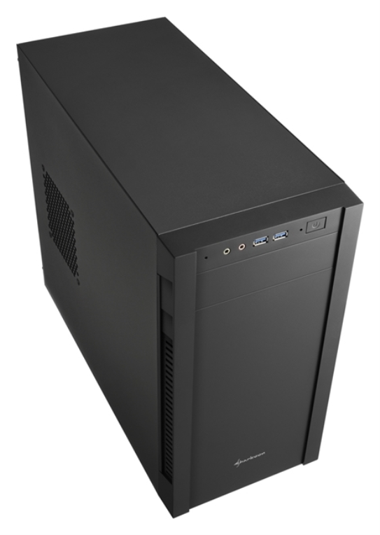 CAJA SHARKOON S1000 MATX 2XUSB 3.0 SIN FUENTE NEGRA - detalle