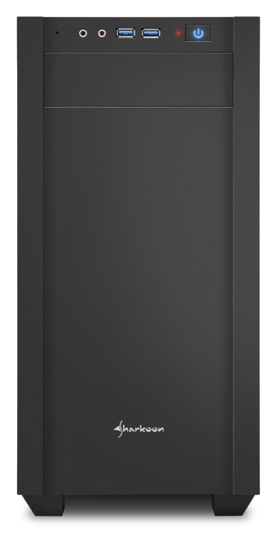 CAJA SHARKOON S1000 MATX 2XUSB 3.0 SIN FUENTE NEGRA - detalle